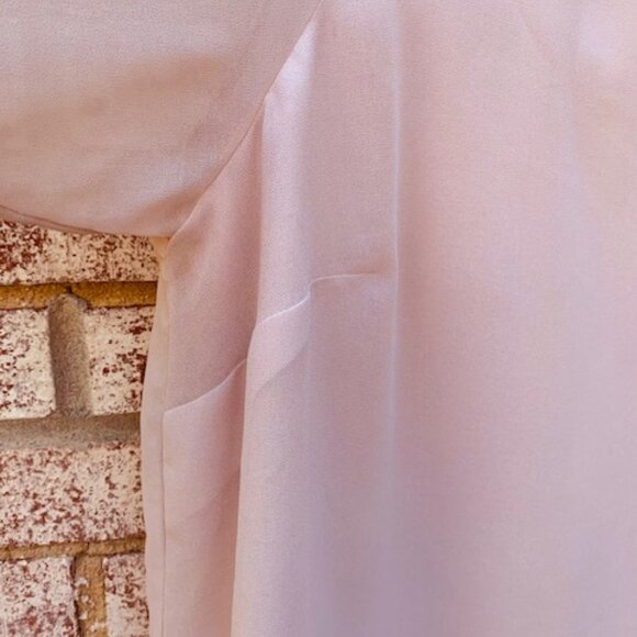 Calvin Klein Blush Pink Bell Sleeve Blouse - Picture 5 of 9